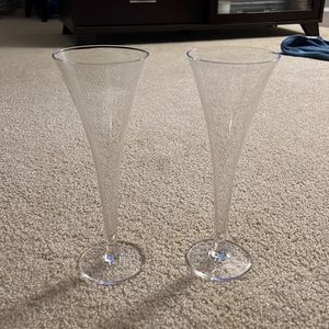 Tiffany & Co. Trumpet Flute Glass